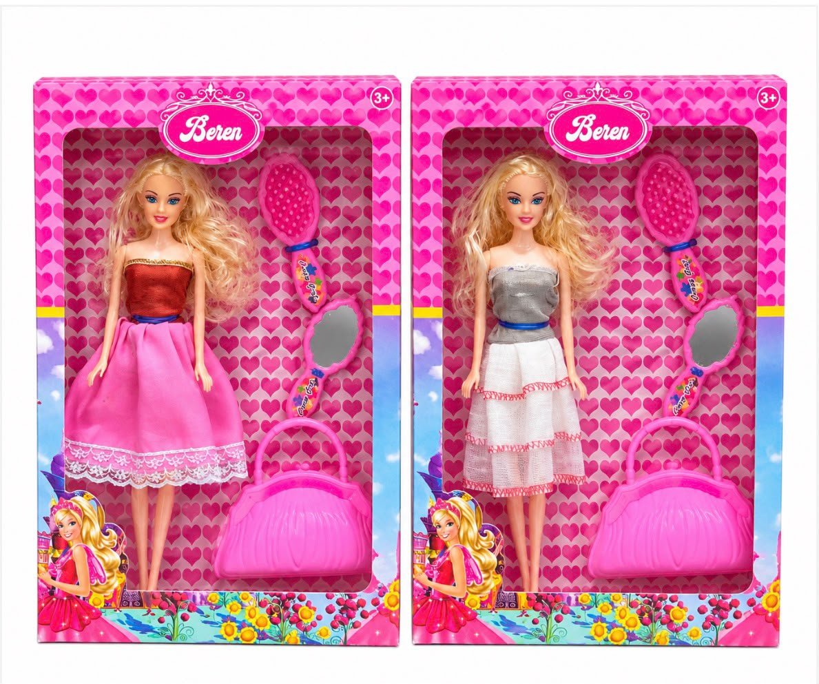BARBİE BEBEK BEREN 002 ÇANTALI