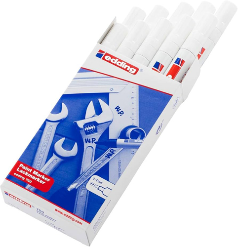 EDDİNG 750 MARKER BEYAZ PK:10'LU