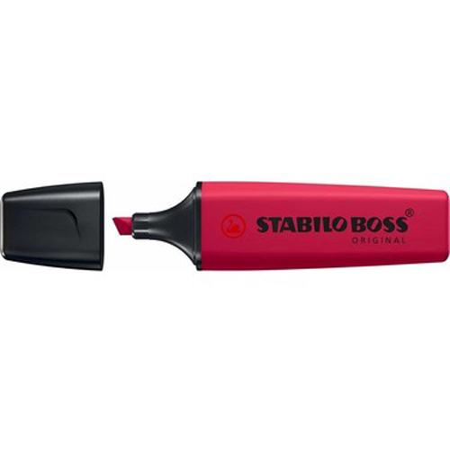 STABİLO BOS 70/140 BORDO FOSFORLU PK:10'LU