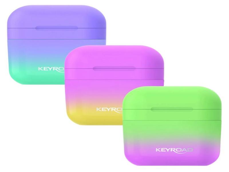 KEYROAD PASTEL İKİLİ KALEMTIRAŞ KR:9733 PK:12'Lİ