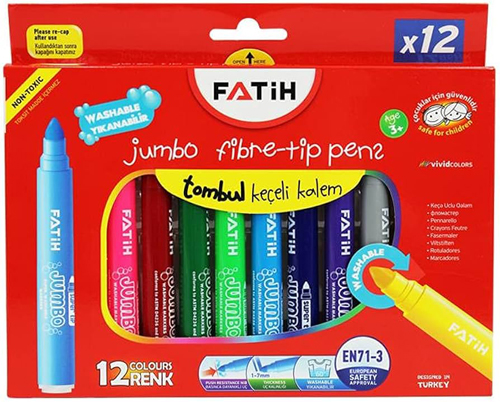 GİOTTO 12'Lİ JUMBO MAXİ KEÇELİ KALEM