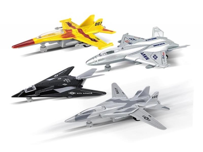 1/180 ÖLÇEK 4 LÜ ÇEK BIRAK METAL UÇAK K154A2