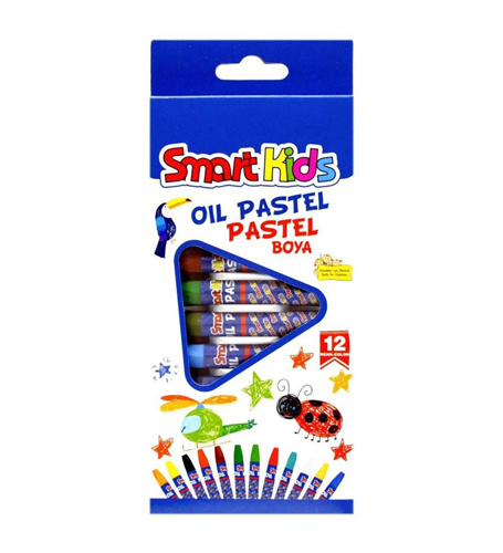 SMART KİDS PASTEL BOYA 12'Lİ