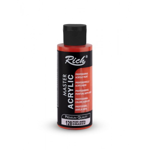 RİCH MASTER 120 ML PORTAKAL AKRİLİK BOYA