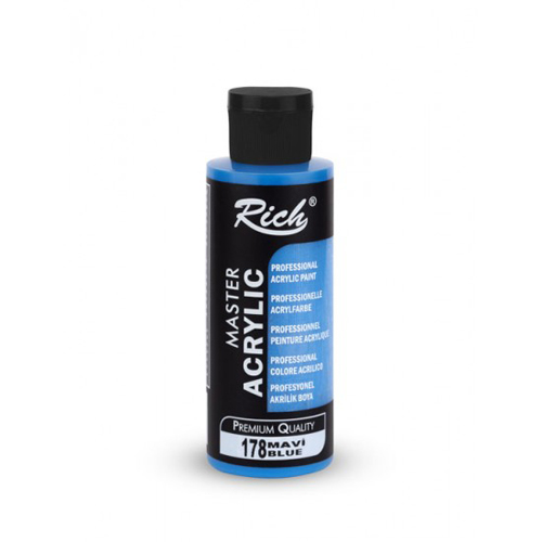 RİCH MASTER 120 ML MAVİ AKRİLİK BOYA