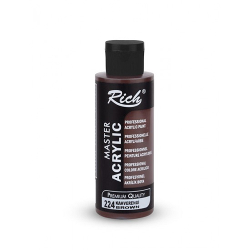 RİCH MASTER 120 ML KAHVERENGİ AKRİLİK BOYA