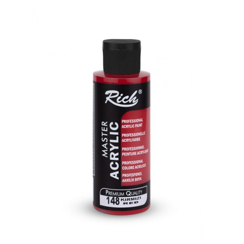 RİCH MASTER 120 ML KIRMIZI AKRİLİK BOYA