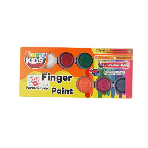 RİCH FUNNY KİDS 12'Lİ 25 ML PARMAK