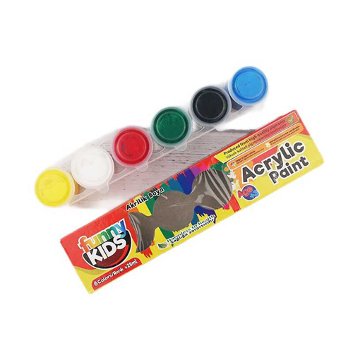 RİCH FUNNY KİDS 6'LI 25 ML AKRİLİK BOYA