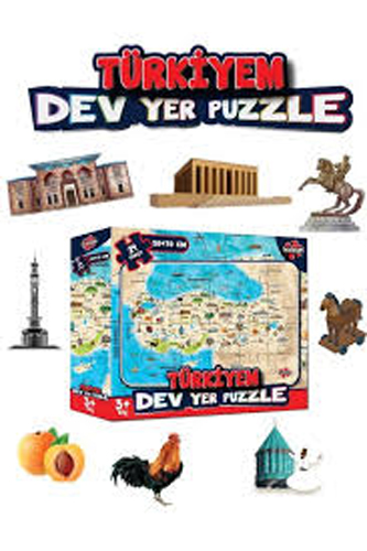 TOYSAN DEV YER PUZZLE 24 PARÇA