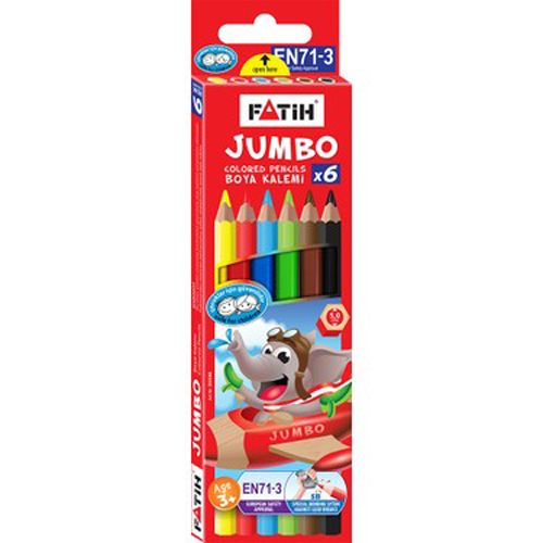 FATİH 6'LI JUMBO KURU BOYA