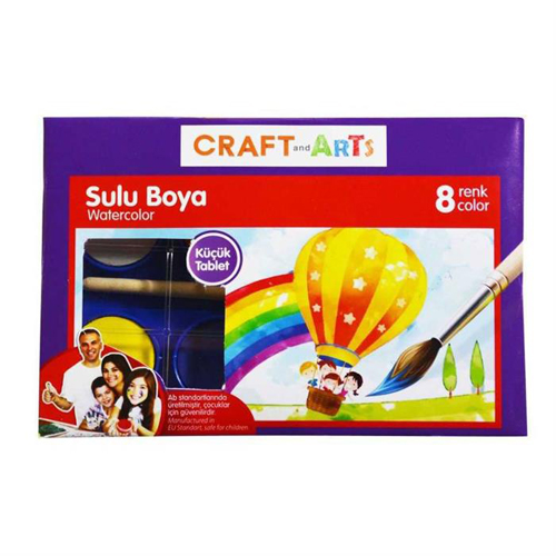 CRAFT ARTS 8 Lİ SULU BOYA
