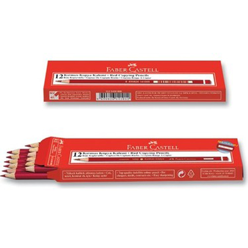 FABER CASTELL KIRMIZI KOPYA KALEMİ PK:144'LÜ
