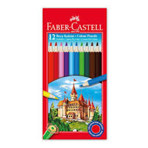 FABER CASTELL 12'Lİ KURU BOYA PK:12'Lİ