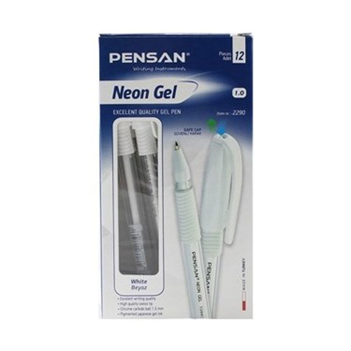 PENSAN BEYAZ JEL KALEM PK:12'Lİ