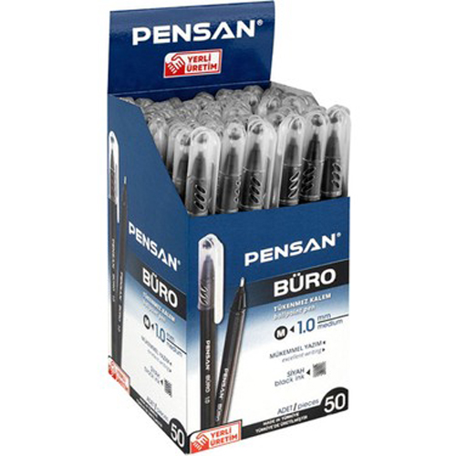 PENSAN BÜRO SİYAH 50'Lİ