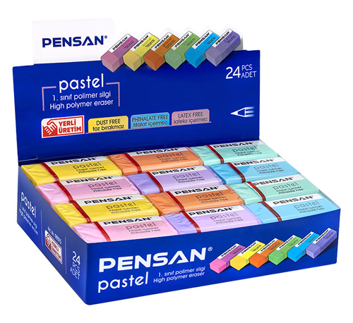 PENSAN PASTEL SİLGİ 24'LÜ
