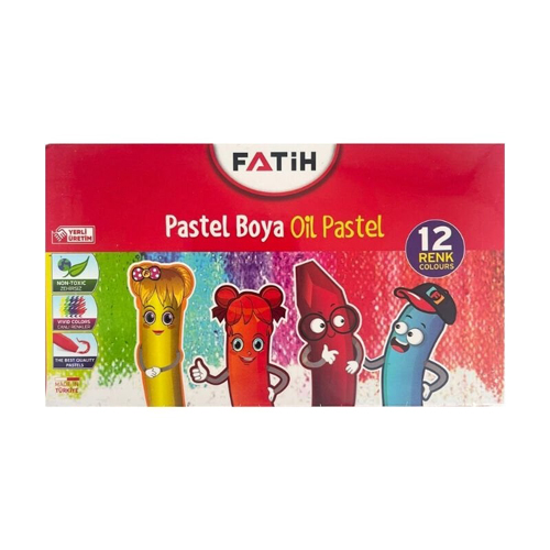 FATİH 12'Lİ PASTEL BOYA