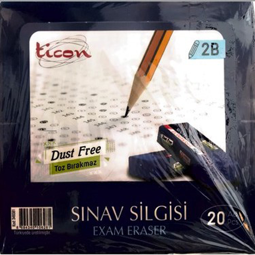 TİCON 20'Lİ SİNAV SİLGİSİ