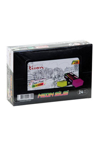 TİCON 24'LU NEON SİLGİ