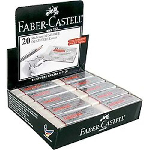 FABER CASTELL DUST FREE 20'Lİ SİLGİ