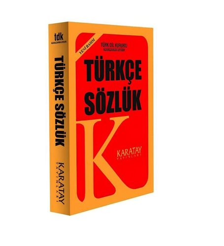 KARATAY TÜRKÇE SÖZLÜK PLASTİK KAPAK
