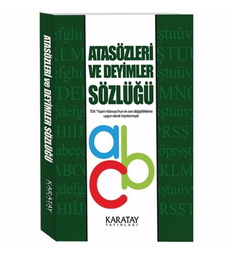 KARATAY İNGİLİZCE TÜRKÇE SÖZLÜK KARTON KAPAK