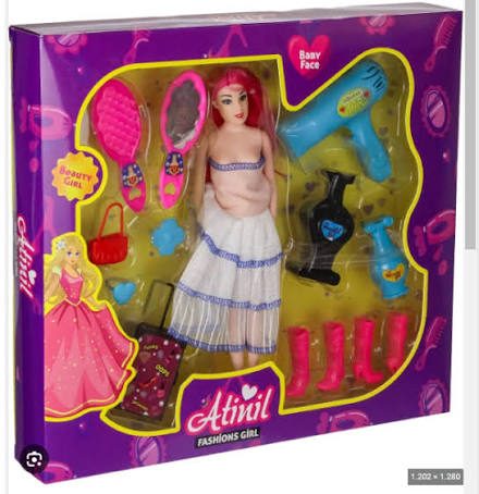 ATİNİL MAKYAJ SETİ MODEL BEBEK KMB-916