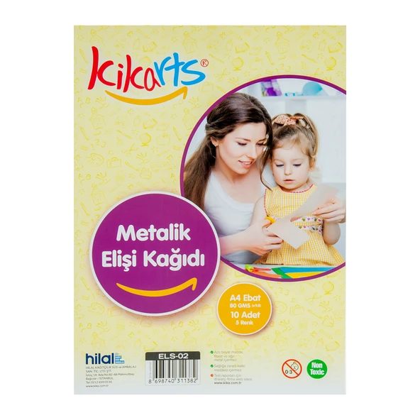KİKA METALİK ELİŞİ KAĞIDI 10'LÜ