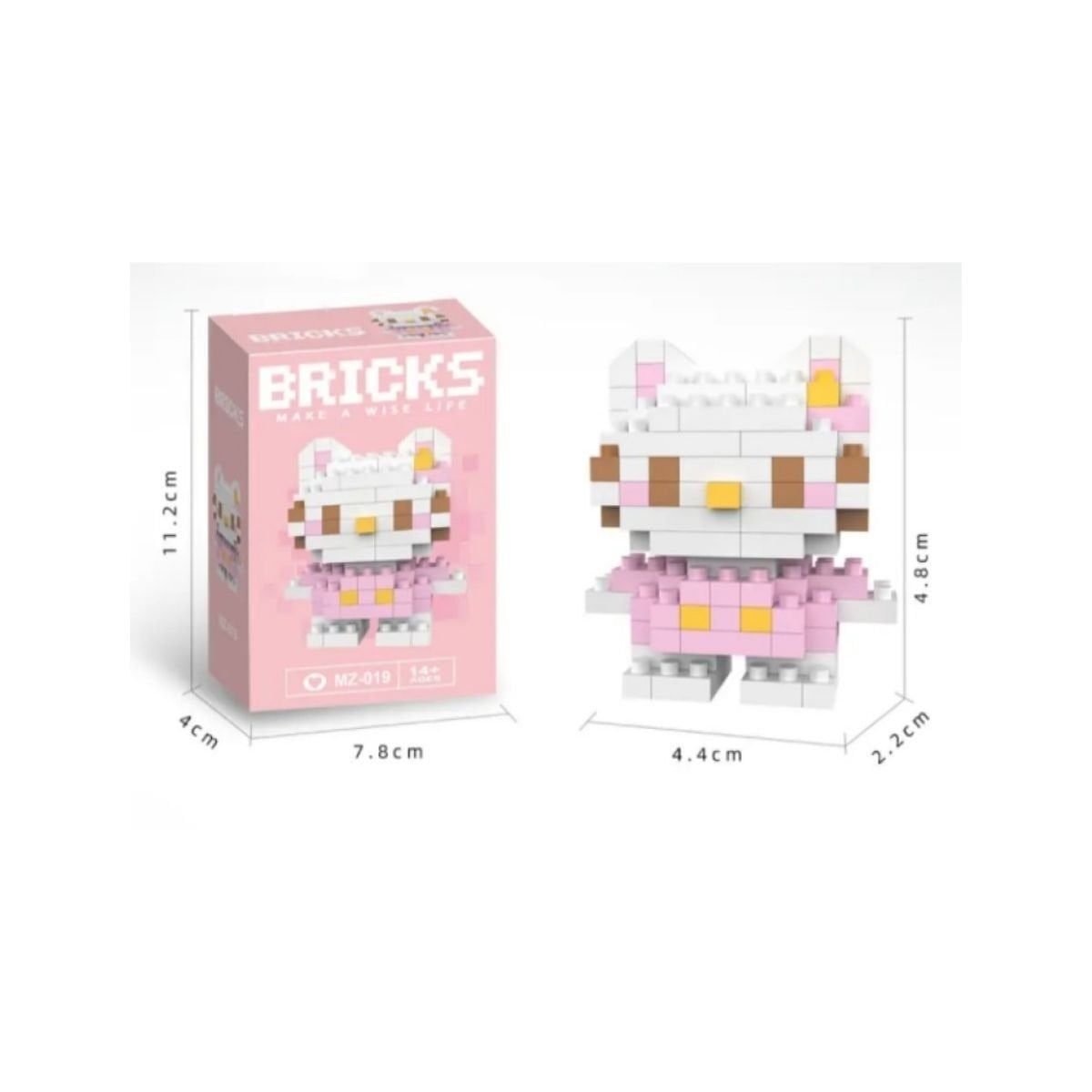 BRICKS HELLO KİTY MİNİ LEGO PUZZLE