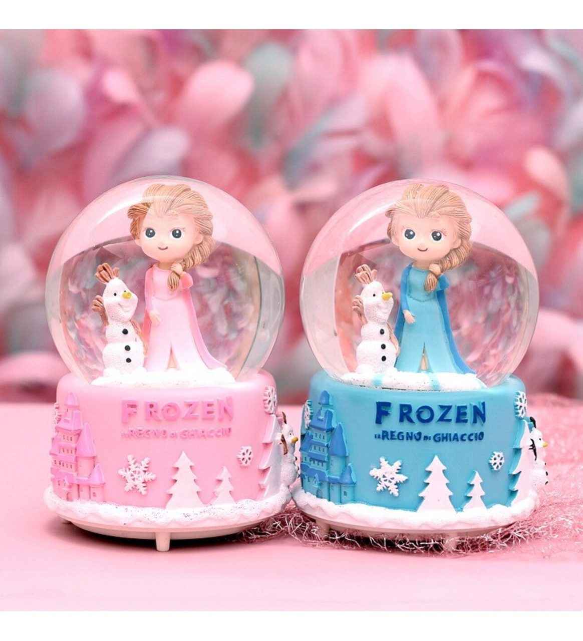 ORTA BOY IŞIKLI KAR KÜRESİ FROZEN