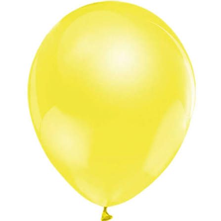 12" ECO METALİK BALON 100LÜ -SARI-