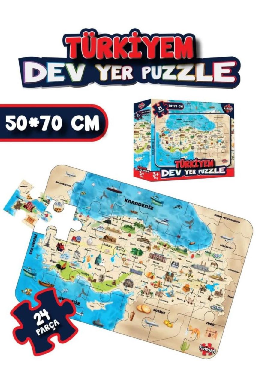 DEV YER PUZZLE-TÜRKİYEM