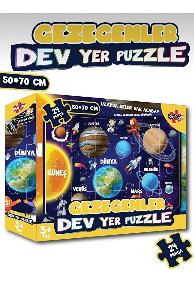 EV YER PUZZLE-GEZEGENLER
