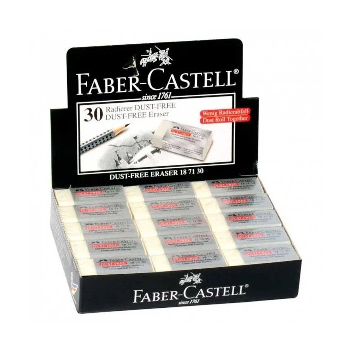 FABER CASTELL DUST FREE 30'LU SİLGİ