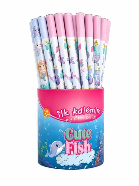 FATİH CUTE FİSH JUMBO İLK KALEMİM 72'Lİ