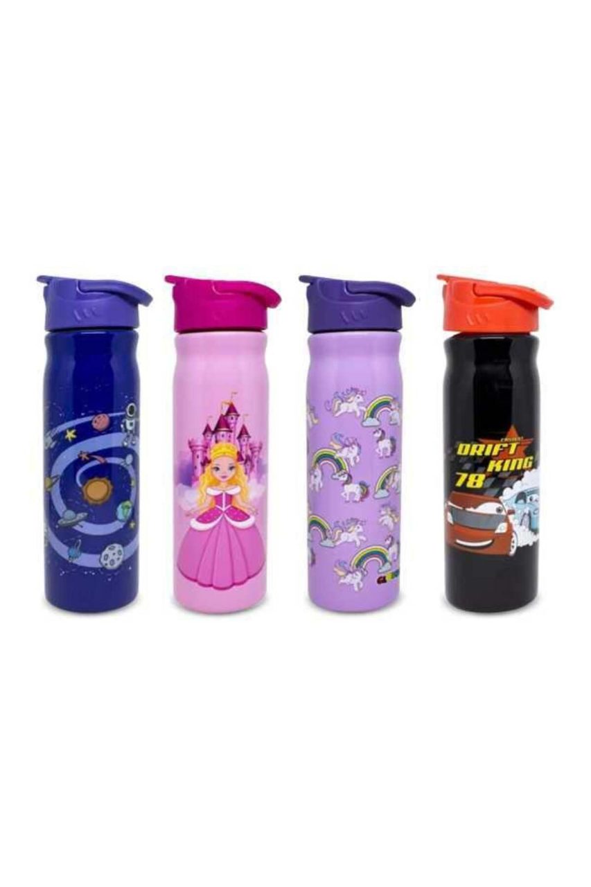 GLOBOX 1140 BASKILI ÇELİK MATARA 500 ML 12'Lİ