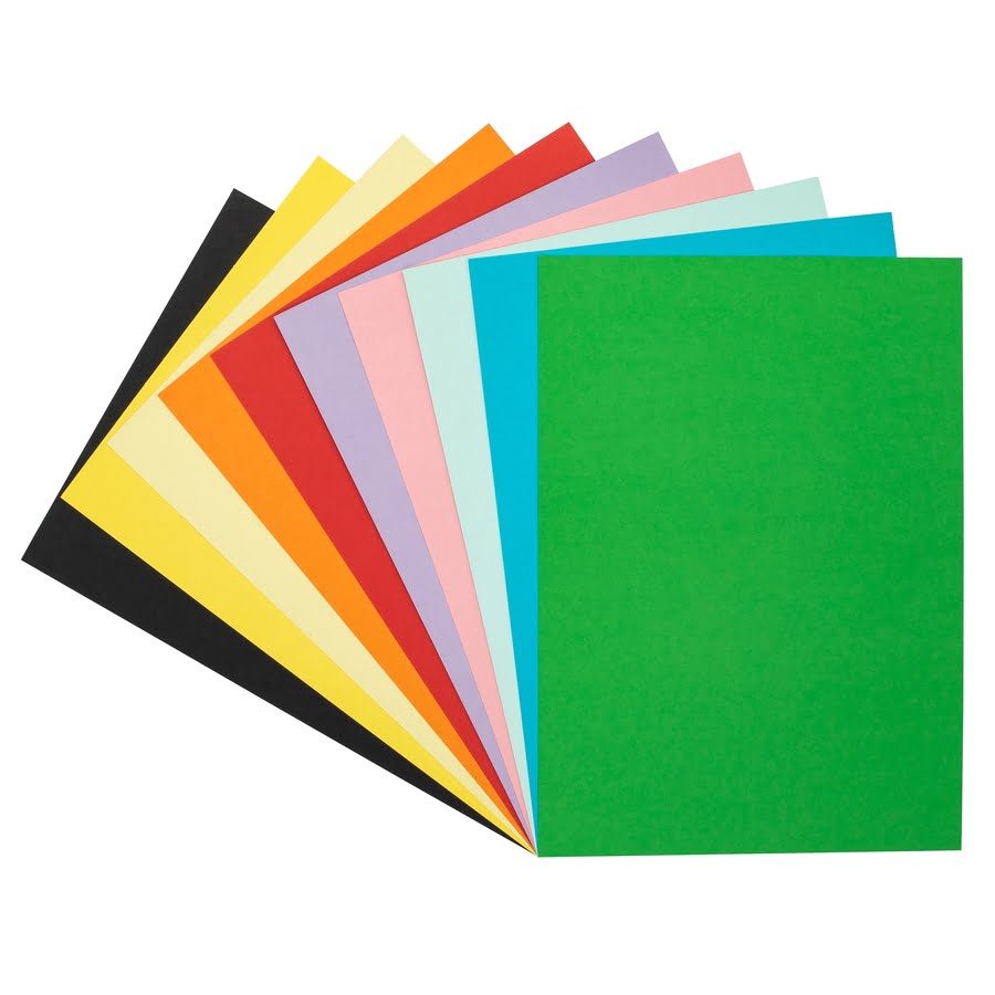 KİKA 25X35 FON KARTONU 10 RENK 10'LU
