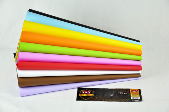 KİKA 50X70 KARIŞIK FON KARTONU 150 GR