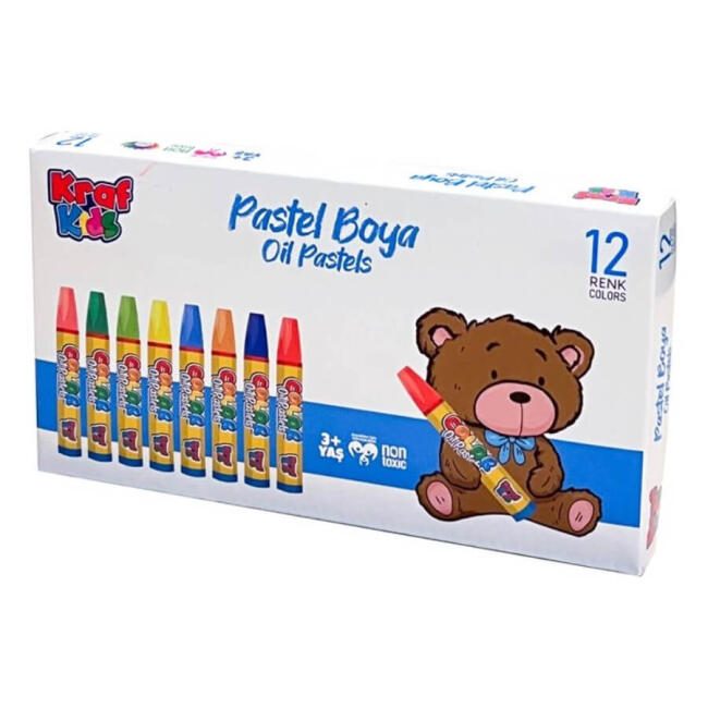 KRAFT KİDS PASTEL BOYA 12'LÜ