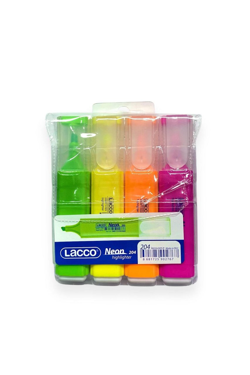 LACCO 4'LÜ FOSFORLU NEON