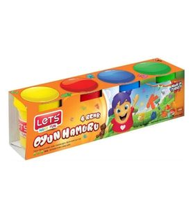 LET'S 4'LÜ OYUN HAMURU 448 GR