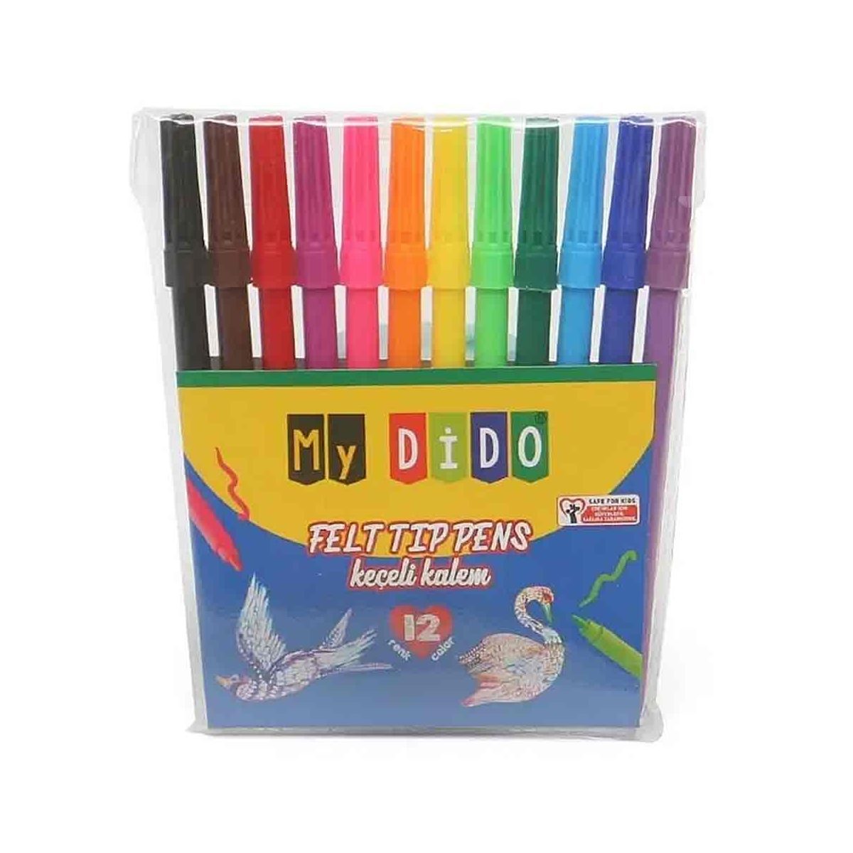 MY DİDO KEÇELİ KALEM 12'Lİ