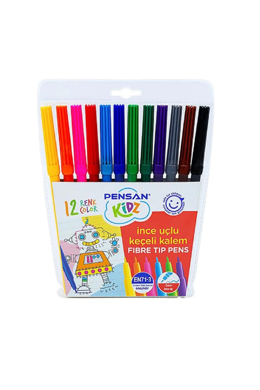 PENSAN ECO KİDZ KEÇELİ KALEM 12'Lİ PKT:24'LÜ