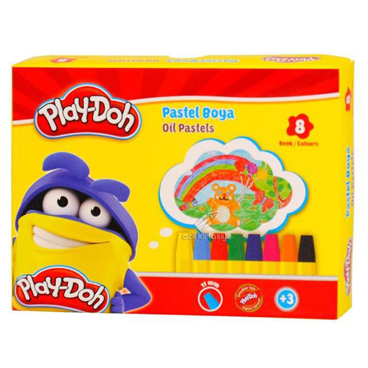 PLAY DOH 8'Lİ PASTEL BOYA
