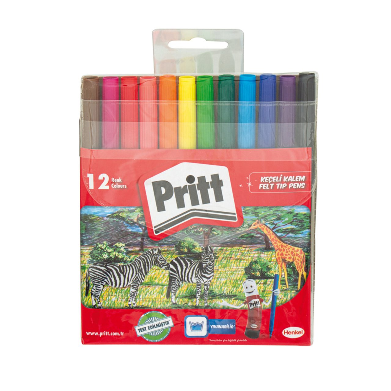 PRİT KEÇELİ KALEM 12'Lİ