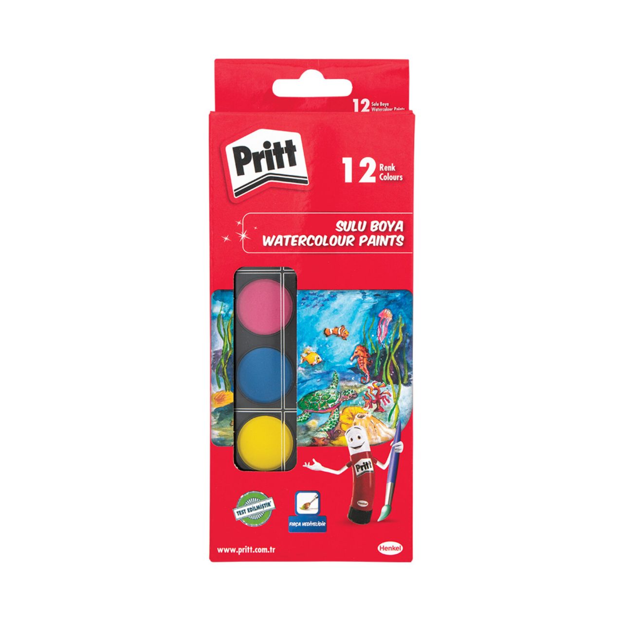 PRİT SULU BOYA 12'Lİ